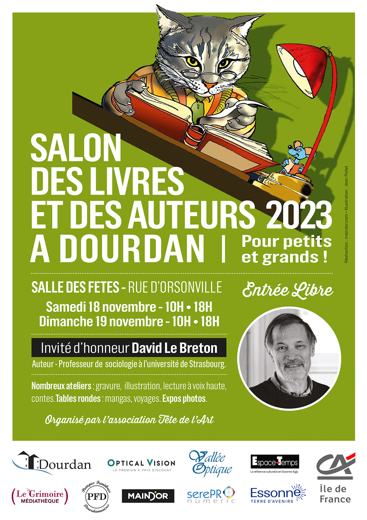 Salon du livre de Dourdan, les 18 et 19 novembre
