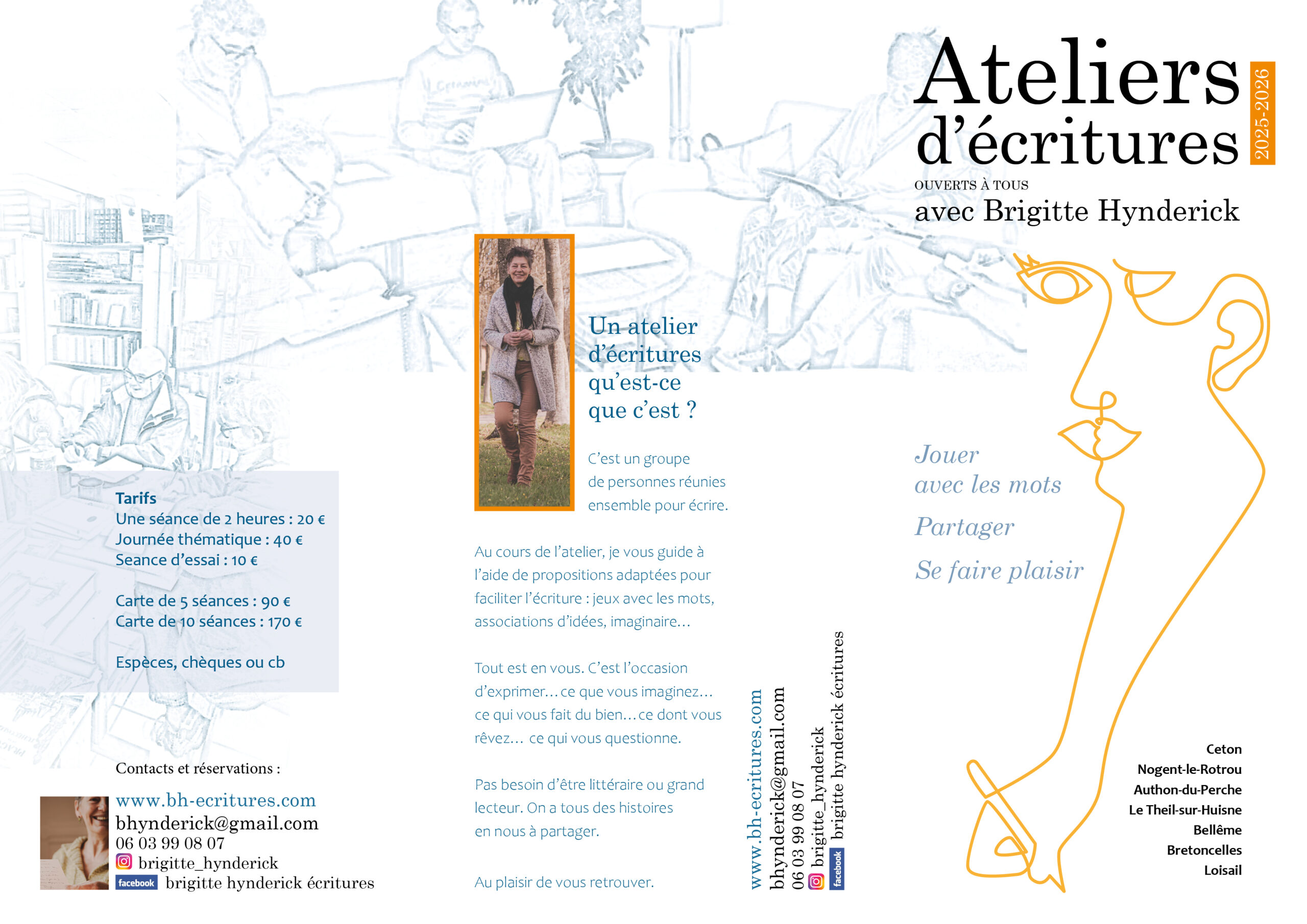 Rentrée des ateliers d’écriture